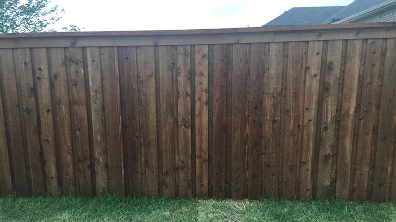 Fence Staining Plano